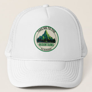 Take Me To The Mountains Trucker Hat | Hiking Cap
