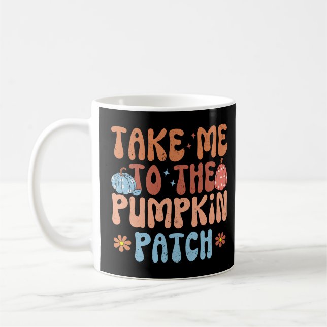 Take Me to the Pumpkin Patch Coffee Mug (Left)
