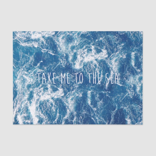 Take me to the sea tissue paper (Front)