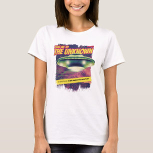 Take Me To The Unknown Retro Magazine Cover T-Shirt