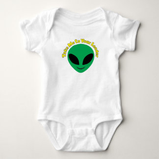 Take Me To Your Leader Baby Bodysuit