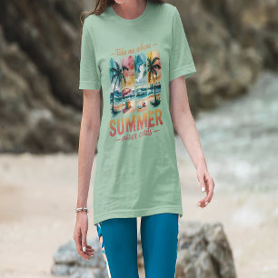 Take Me Where Summer Never Ends Tri-Blend Shirt