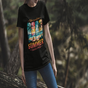 Take Me Where Summer Never Ends Tri-Blend Shirt