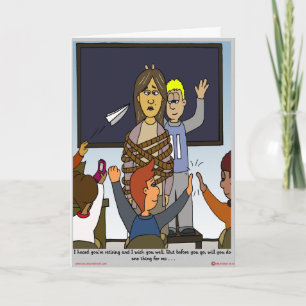 Take me with-Retirement Card