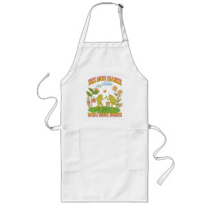Take More Chances, Dance More Dances Long Apron