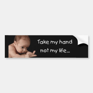 Take My Hand.... Bumper Sticker