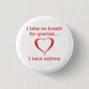 Take No Breath for Granted Pin