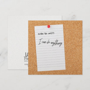 TAKE NOTES 5.25 x 5.25 card