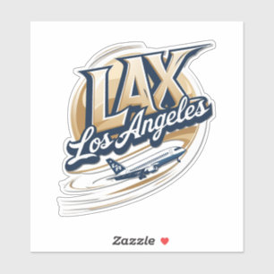 Take Off with This LAX Airport Code Sticker
