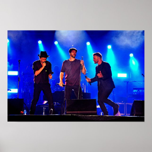 Take That Performing Live In Concert Poster (Front)