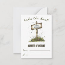 Take the Bait!  Worm Guessing Game