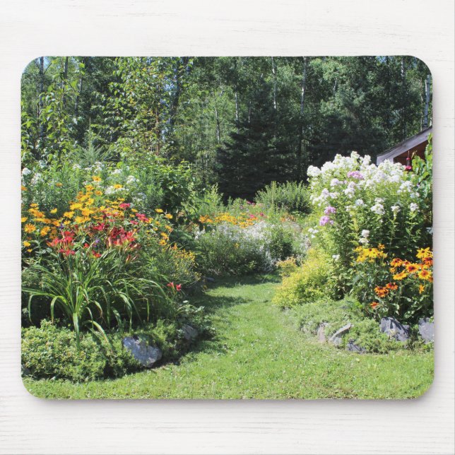 Take The Cottage Garden Path! Mouse Mat (Front)