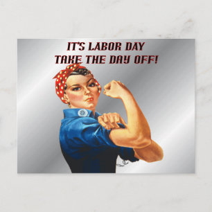 Take the Day Off Post Card