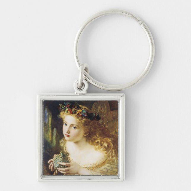 Take The Fair Face of Woman Key Ring (Front)