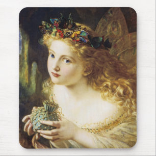 Take The Fair Face of Woman Mouse Mat