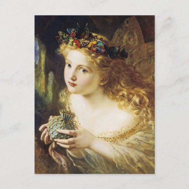 Take The Fair Face of Woman Postcard (Front)