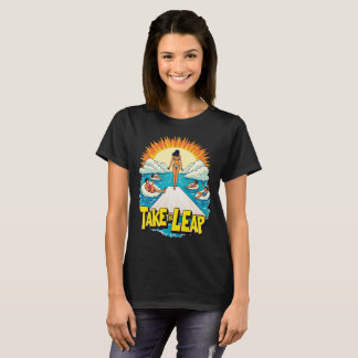 Take the Leap: Bold and Empowering Swimming Girl  T-Shirt