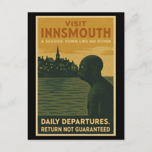 Take the Marsh Ferry – Travel the Old Way to Innsm Holiday Postcard