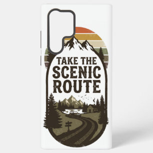 Take the Scenic Vintage Route Samsung Galaxy Case