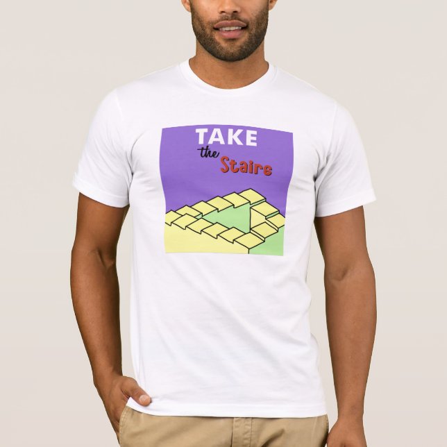 Take the Stairs (Men's) T-Shirt (Front)
