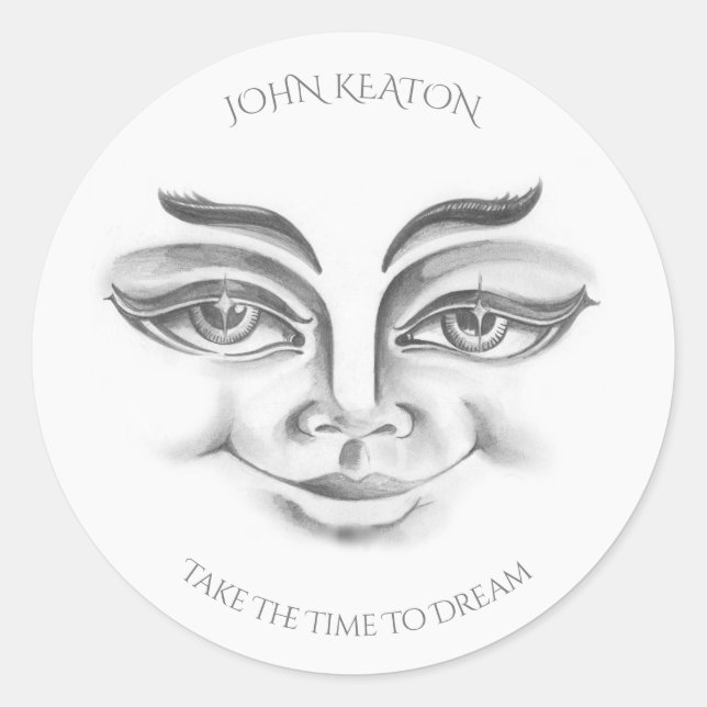 Take The Time To Dream Stickers (Front)