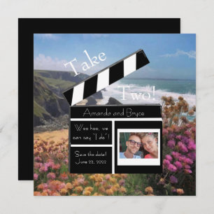 Take Two, save the date Bedruthan steps Cornwall