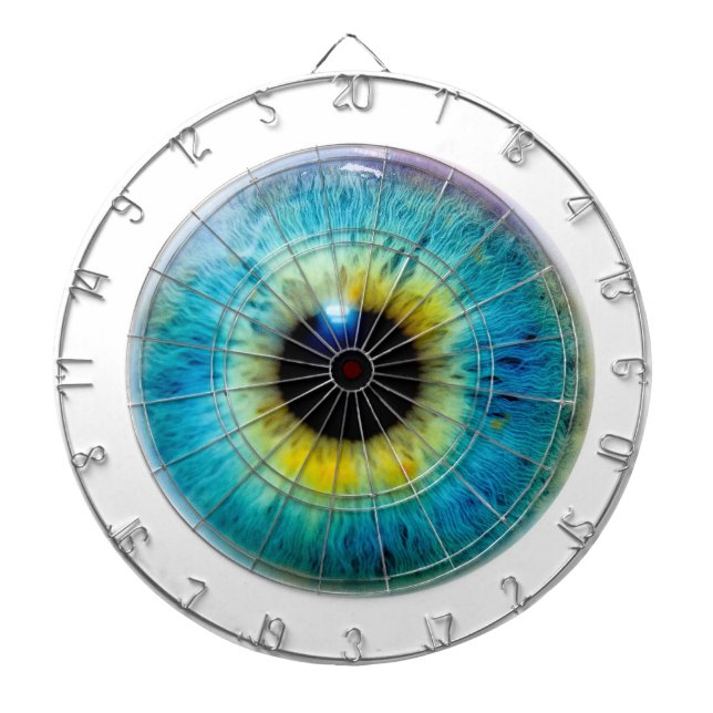 Take your eye out - the eyeball dartboard (Front)
