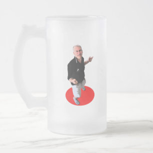 Take Your Hands Off My Beer... Frosted Glass Beer Mug