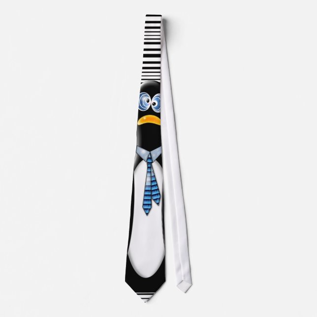 Take Your Penguin To Work Day (Neck Tie) Tie (Front)