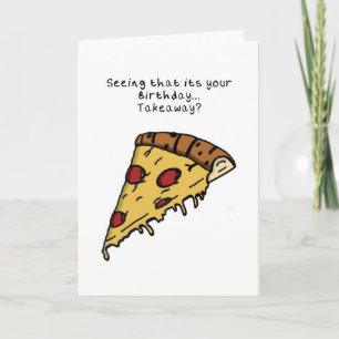 Takeaway Birthday card