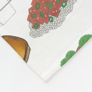 Takeaway Chinese Restaurant Takeout Food Cuisine Fleece Blanket