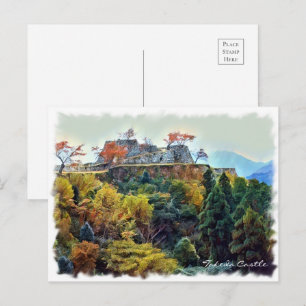 Takeda Castle Postcard