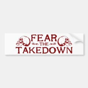 Takedown Bumper Sticker