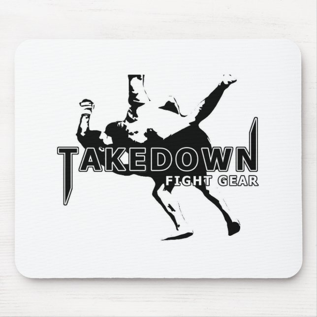 TakeDown Fight Gear Mouse Mat (Front)