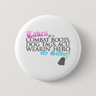 Taken 6 Cm Round Badge