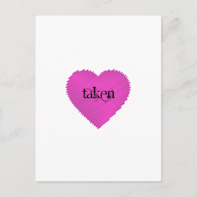 Taken Postcard (Front)