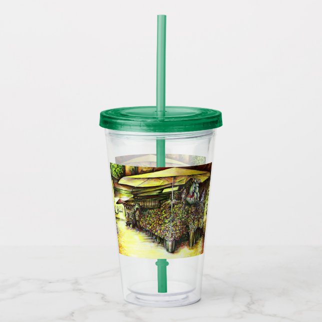 Taken the Possession of Optices Acrylic Tumbler (Front)