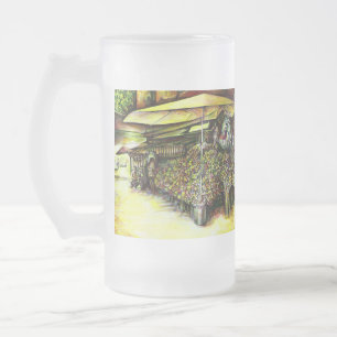 Taken the Possession of Optices Frosted Glass Beer Mug