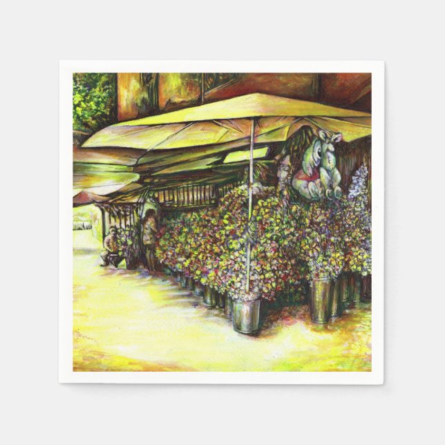 Taken the Possession of Optices Napkin (Front)