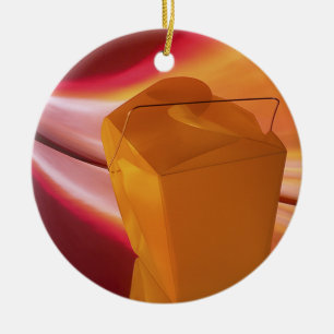 Takeout Reflections Ceramic Tree Decoration
