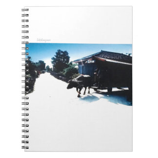 taketomi iland in japan notebook