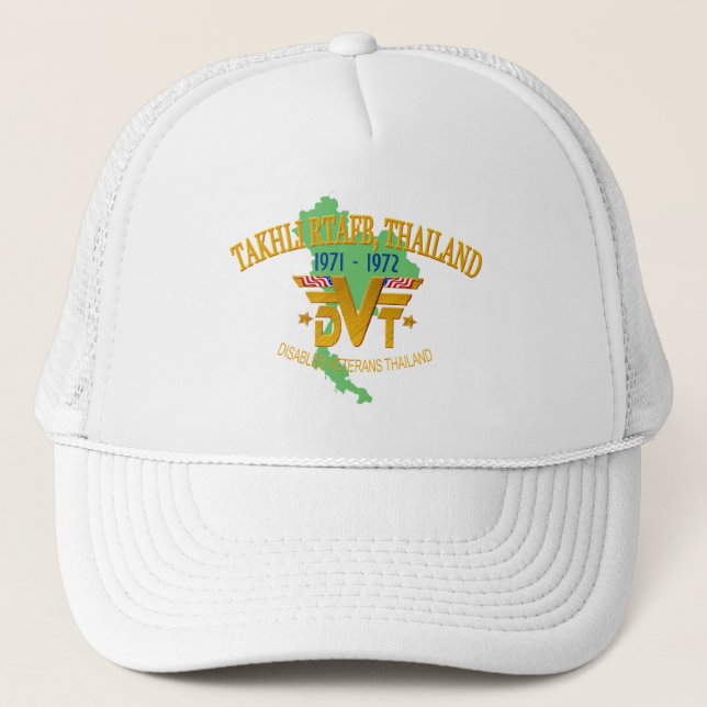 Takhli RTAFB, Thailand Trucker Hat (Front)