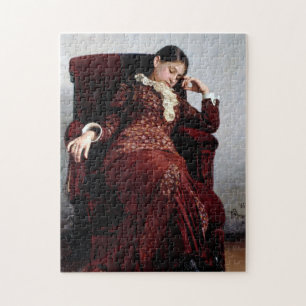 Taking a rest, Ilya Repin Jigsaw Puzzle