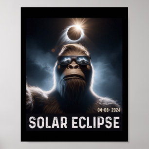 Taking A Selfie With Solar 2024 Eclipse Glasses Me Poster