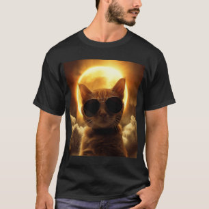 Taking A Selfie With Solar Eclipse Wearing Sungles T-Shirt