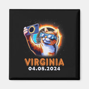 Taking A Selfie With Total Solar Eclipse 2024 Virg Magnet