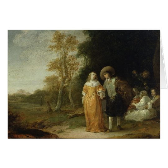 Taking a stroll card