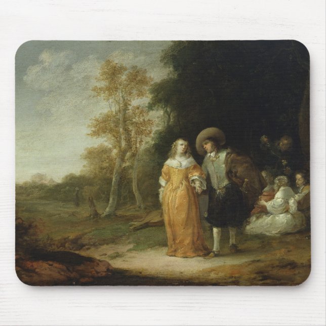 Taking a stroll mouse mat (Front)