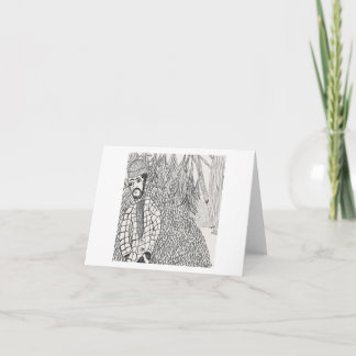Taking A Walk Thank You Card