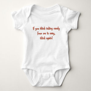 Taking Candy From A Baby Funny Retort Bodysuit